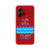 Funda Silicona Líquida Roja Xiaomi Redmi Note 12 4g Diseño Agua Dibujos