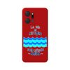 Funda Silicona Líquida Roja Huawei Honor X7a Diseño Agua Dibujos