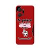 Funda Silicona Líquida Roja Huawei Honor X7a Diseño Vaca Dibujos