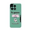 Funda Silicona Líquida Verde Huawei Honor X8a Diseño Vaca Dibujos