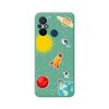 Funda Silicona Líquida Verde Xiaomi Redmi 12c Diseño Espacio Dibujos