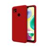 Funda Silicona Líquida Ultra Suave Para Xiaomi Redmi 10a Color Roja