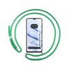 Funda Colgante Transparente Para Huawei Honor 70 Lite 5g Con Cordon Verde Agua