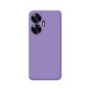 Funda Silicona Líquida Ultra Suave Para Realme C55 Color Morada