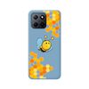 Funda Silicona Líquida Azul Para Huawei Honor 70 Lite 5g Diseño Abeja Dibujos