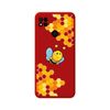 Funda Silicona Líquida Roja Para Xiaomi Redmi 10a Diseño Abeja Dibujos