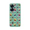 Funda Silicona Líquida Verde Para Realme C55 Diseño Catrina Dibujos