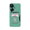 Funda Silicona Líquida Verde Para Realme C55 Diseño Vaca Dibujos