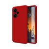 Funda Silicona Líquida Ultra Suave Para Xiaomi Poco F5 5g Color Roja