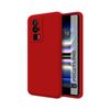 Funda Silicona Líquida Ultra Suave Para Xiaomi Poco F5 Pro 5g Color Roja