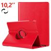 Funda Cool Ipad 2019 / 2020 / 2021 10,2 P Giratoria Polipiel Rojo