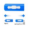 Pen Drive Usb X64 Gb Cool (3 En 1) Lightning / Tipo-c / Usb Azul