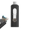 Pen Drive X Usb 128 Gb Cool (3 En 1) Lightning / Tipo-c / Usb Negro