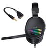 Auriculares Stereo Pc / Ps4 / Ps5 / Xbox Gaming Cool Nitro Iluminación + Adapt. Audio