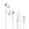 Auriculares Blancos Cool Stereo Con Micro Para Iphone - Goma In-ear (lightning Bluetooth)