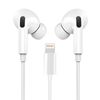 Auriculares Blancos Cool Stereo Con Micro Para Iphone - Goma In-ear (lightning Bluetooth)