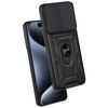 Carcasa Cool Para Iphone 15 Pro Hard Ring Negro