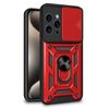 Carcasa Cool Para Iphone 15 Pro Max Hard Ring Rojo