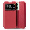 Funda Cool Flip Cover Para Xiaomi Redmi 13c / Poco C65 Liso Rojo