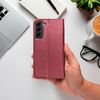 Funda Cool Flip Cover Para Samsung S928 Galaxy S24 Ultra Liso Burgundy