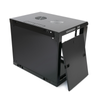 Rackmatic - Armario Rack Mural 19" 9u 600x450x500mm Pared Negro Sohorack De Rackmatic Wk01300