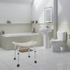 Primematik - Taburete De Ducha Ergonómico Regulable En Altura Para Baño Kd00200