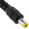 Bematik - Cable De Alimentación Dc Jack 5.5x2.1mm 22awg Macho A Bornes De 30cm Con Interior Amarillo Ab03400