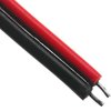 Bematik - Cable De Alimentación Dc Jack 5.5x2.1mm 22awg Macho A Bornes De 30cm Con Interior Amarillo Ab03400
