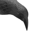 Primematik - Ahuyentador De Aves Tipo Estatua Cuervo En Movimiento Para Jardín Ah03700