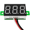 Bematik - Visor Lcd De 3 Dígitos Verde Y Con Voltímetro 0-100vdc Ao07300