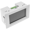 Bematik - Visor Lcd De 3 Dígitos Y Con Voltímetro 80-500v Para Panel Blanco Ao08500