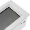 Bematik - Visor Lcd De 3 Dígitos Y Con Voltímetro 80-500v Para Panel Blanco Ao08500