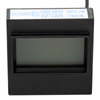 Bematik - Visor Lcd De 3 Dígitos Y Con Voltímetro 80-500v Para Panel Negro 40x40x12mm Ao08700