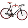 Primematik - Soporte De Pared Con Gancho Plegable Para Colgar Bicicleta Bj03500