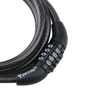 Primematik - Cable Antirrobo De Acero Con Candado Para Bicicleta 8x1200 Mm Con Combinación Bj06200