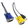 Bematik - Cable Especial 2 En 1 Vga/usb 5m (hd15m/hd15m+am) Cc07300