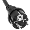 Bematik - Prolongador De Cable Eléctrico Schuko Macho A Hembra De 2 M Negro Ip44 Cg00100