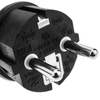 Bematik - Prolongador De Cable Eléctrico Schuko Macho A Hembra De 10 M Negro Ip44 Cg00400