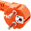 Bematik - Prolongador De Cable Eléctrico Schuko Macho A Hembra De 3 M Rojo Cg01200