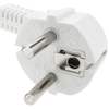 Bematik - Prolongador De Cable Eléctrico Schuko Macho A Hembra De 2 M Blanco Ch00100