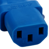 Bematik - Cable Eléctrico De Alimentación Iec60320 C13 A C14 De Color Azul De 3m Ch04700