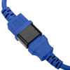 Bematik - Cable Eléctrico De Alimentación Iec60320 C13 A C14 De Color Azul De 3m Ch04700