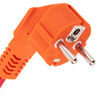 Bematik - Cable Eléctrico De Alimentación Iec60320 C13 A Schuko Macho Acodado De Color Rojo 5m Ch05300