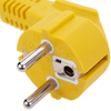 Bematik - Cable Eléctrico De Alimentación Iec60320 C13 A Schuko Macho Acodado De Color Amarillo 1.8m Ch05800