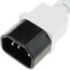 Bematik - Cable De Alimentación Iec-60320 Blanco C13-c14 1.8 M Ch08400