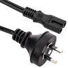 Bematik - Cable Eléctrico Au As/nzs-3112-1 A Iec-60320-c7 De 1.8m Negro Cl04800