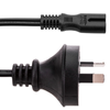 Bematik - Cable Eléctrico Au As/nzs-3112-1 A Iec-60320-c7 De 1.8m Negro Cl04800