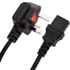 Bematik - Cable Eléctrico British Standard Bs-1363-1 A Iec-60320-c13 3x1.00mm² De 1.8m Negro Cl05200