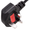 Bematik - Cable Eléctrico British Standard Bs-1363-1 A Iec-60320-c13 3x1.00mm² De 1.8m Negro Cl05200