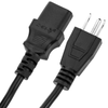 Bematik - Cable Eléctrico Us Nema-5-15p A Iec-60320-c13 De 5m Negro Cl06400